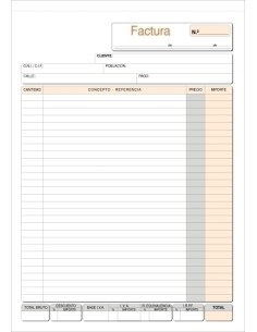 TALONARIO FACTURAS Fº NATU TRIPLI LOAN
